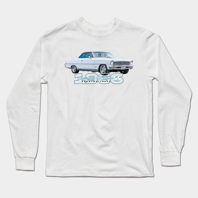 1966 Chevrolet II Nova SS Hardtop Coupe Long Sleeve T-Shirt by Gestalt Imagery